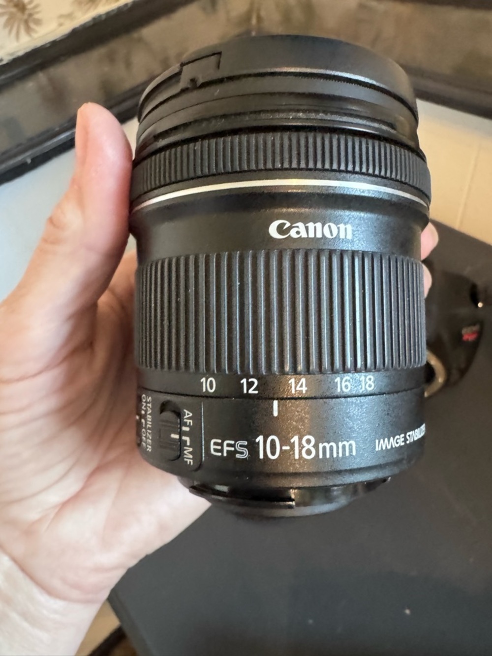 Canon 10-18mm EF-S Wide-Angle Lens - Black